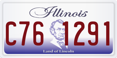 IL license plate C761291