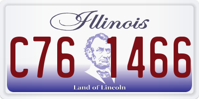 IL license plate C761466
