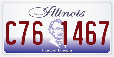 IL license plate C761467