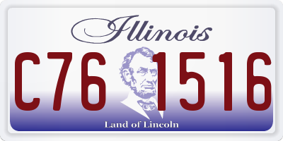 IL license plate C761516
