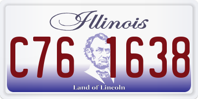 IL license plate C761638