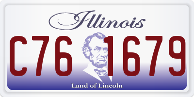 IL license plate C761679