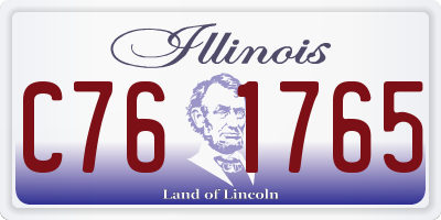 IL license plate C761765