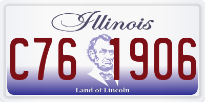 IL license plate C761906