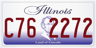 IL license plate C762272