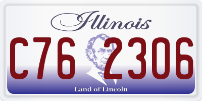 IL license plate C762306