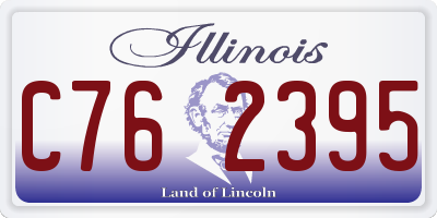IL license plate C762395