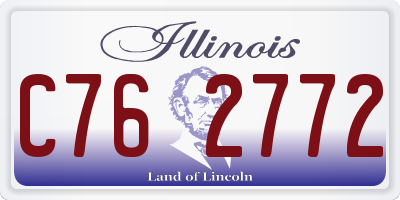 IL license plate C762772