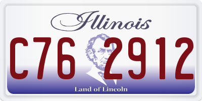 IL license plate C762912