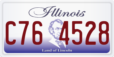 IL license plate C764528