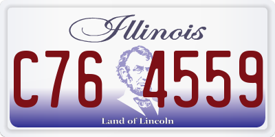 IL license plate C764559