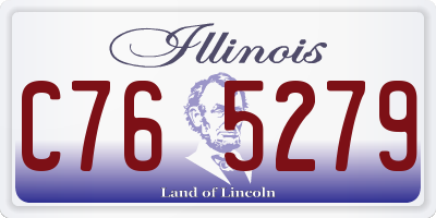 IL license plate C765279