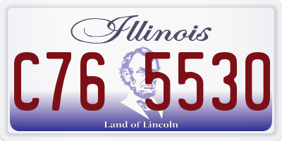 IL license plate C765530