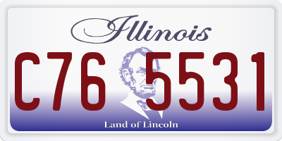 IL license plate C765531