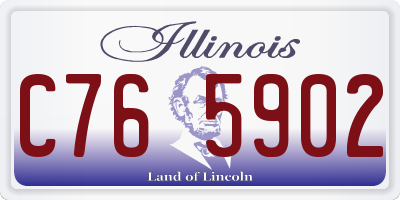 IL license plate C765902