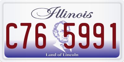IL license plate C765991