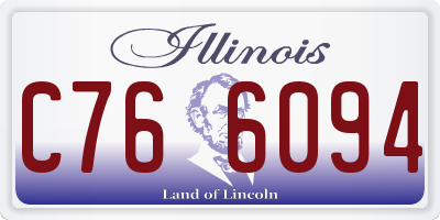 IL license plate C766094