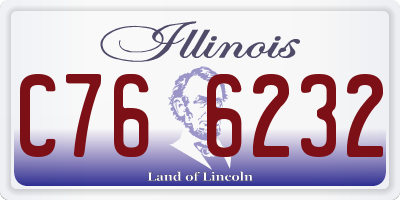 IL license plate C766232