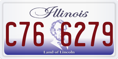 IL license plate C766279