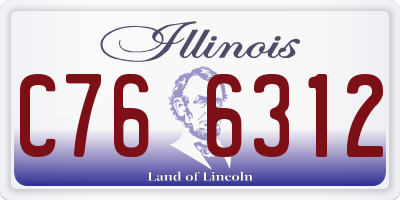 IL license plate C766312