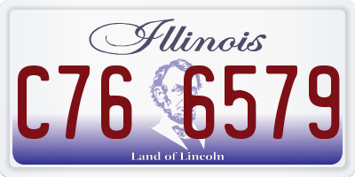 IL license plate C766579