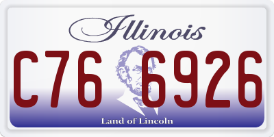 IL license plate C766926