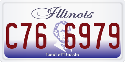 IL license plate C766979