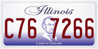 IL license plate C767266