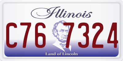 IL license plate C767324