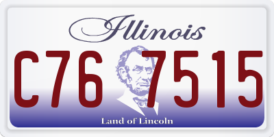 IL license plate C767515