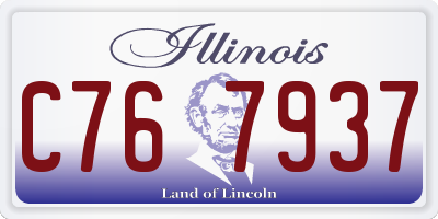 IL license plate C767937