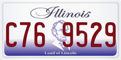 IL license plate C769529