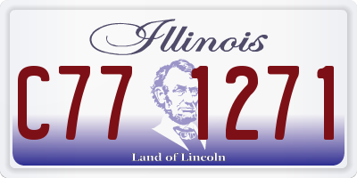 IL license plate C771271