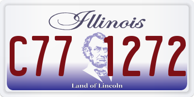 IL license plate C771272