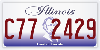 IL license plate C772429