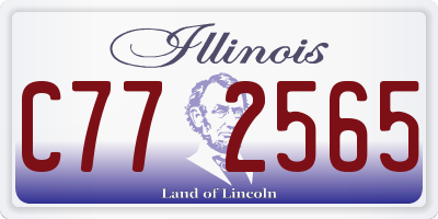 IL license plate C772565