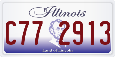 IL license plate C772913