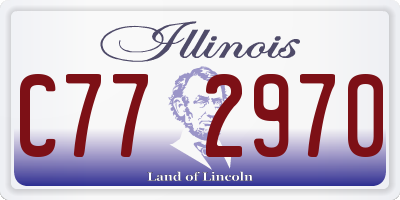IL license plate C772970