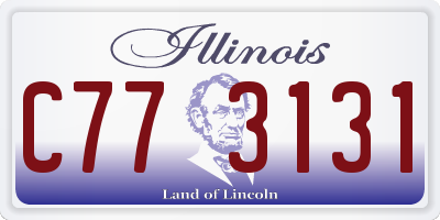 IL license plate C773131