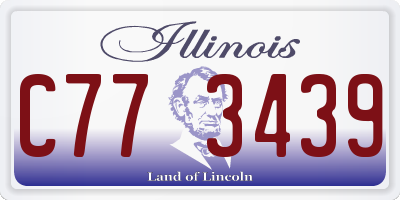 IL license plate C773439
