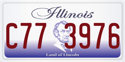 IL license plate C773976