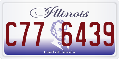 IL license plate C776439