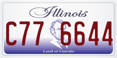 IL license plate C776644
