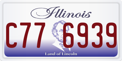 IL license plate C776939