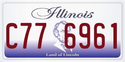 IL license plate C776961