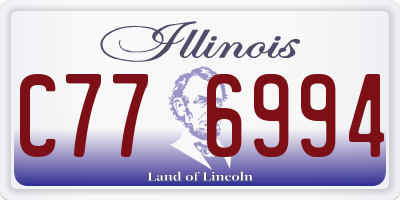 IL license plate C776994