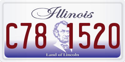 IL license plate C781520