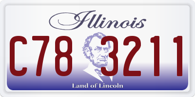IL license plate C783211