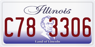 IL license plate C783306