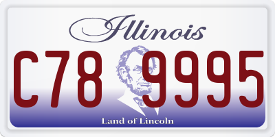 IL license plate C789995